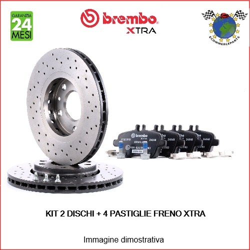 Kit dischi freno - +, pastiglie