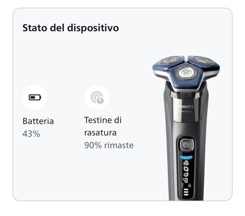 Rasoio elettrico ricaricabile - elettrico,